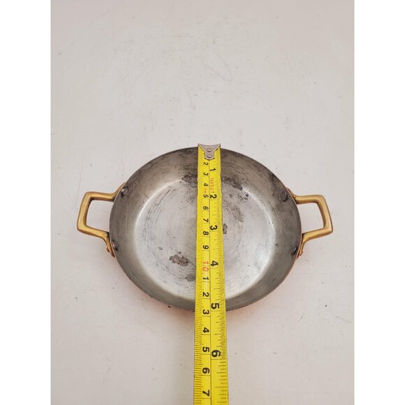 Copper Pan / Copper Dish / Copper Cooking Pan / Copper Frying Pan / Copper - Picture 10 of 10